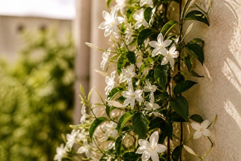 ジャスミン（花）の植物のようす