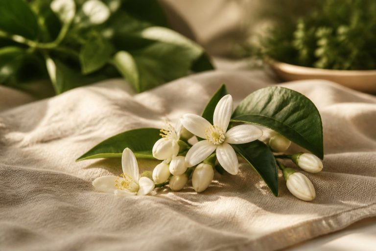 ネロリ（オレンジの花）の香りの原料