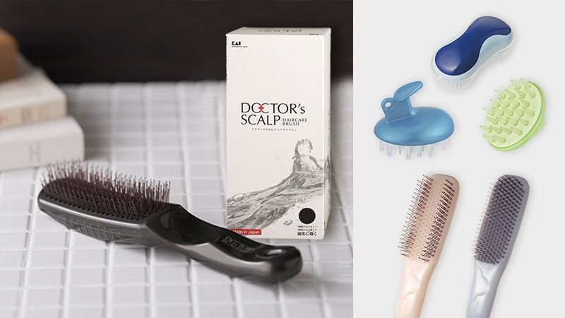 さらさら、ふわふわな髪を目指せる！スカルプブラシ＆シャンプーブラシおすすめ6選 | KAI LIFE 〜暮らしに寄り添う