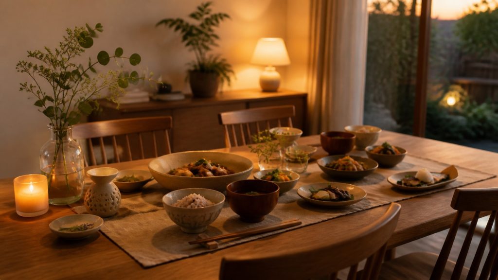 食卓とアロマ｜食事の時間を香りで整える過ごし方