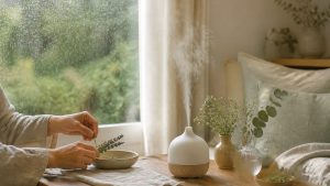 低気圧で気分がすぐれない日のアロマ｜気象病のしくみと香りの選び方