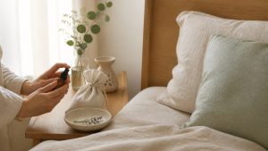 気圧変化で眠れない夜のピローミスト｜安眠のための配合と注意